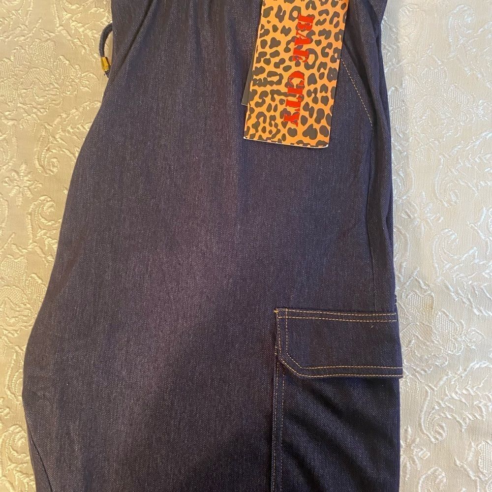 🛍Bae City Women’s Size:3X Color Navy drawstring pants - Picture 3 of 14
